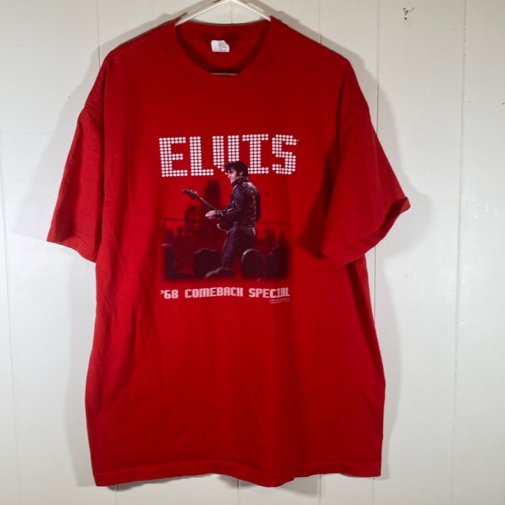 Elvis Presley return of the king 68 mens size‎ XL unisex